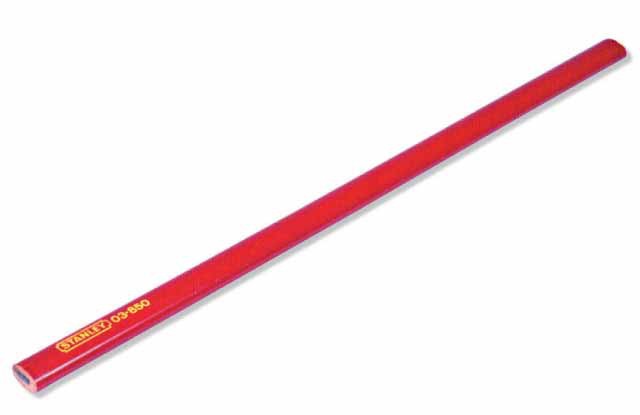 STANLEY červená tesařská tužka 176mm