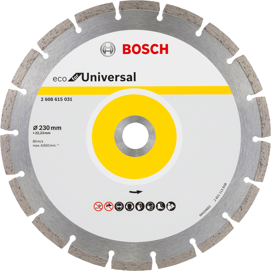 BOSCH DIA kotouč ECO for Universal 230mm (22.23/2.6 mm)