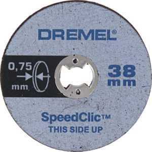 DREMEL SC409 SpeedClic - řezný kotouček extra tenký (5ks)