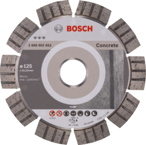 BOSCH DIA kotouč Best for Concrete 125mm (22.23/2.2 mm)