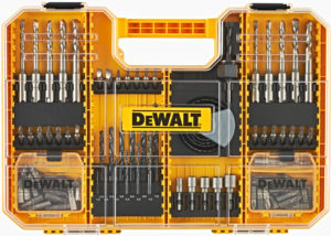 DeWALT DT71583 102dílná sada vrtáků HSS/SDS a bitů