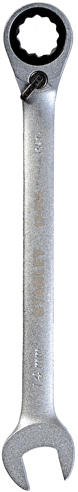 STANLEY 1-13-306 14mm ráčnový očkoplochý klíč s přepínací páčkou
