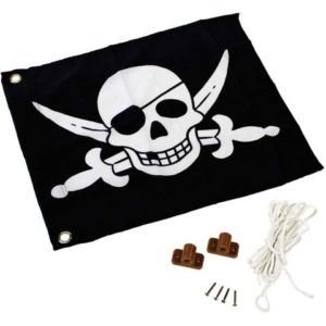 Vlajka se systémem zvedání "Piráti" JIPOS