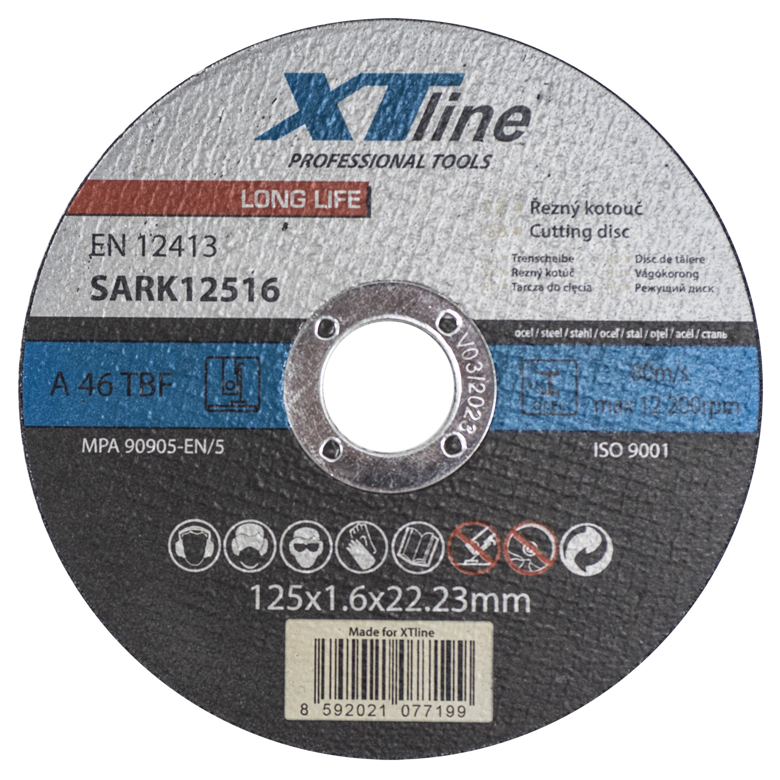 XTLINE Kotouč řezný na ocel | 180x3