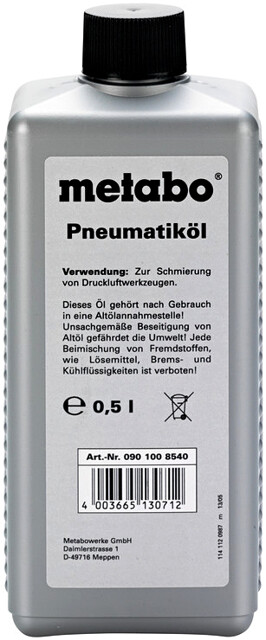 METABO olej pro pneumatické nástroje (0