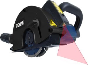 FERM WSM1009 drážkovací fréza (1700W/125mm)