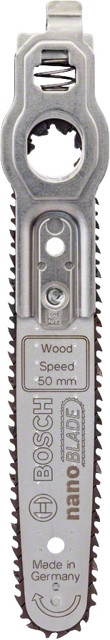 BOSCH Wood Speed 50 pilová lišta NanoBlade  pro rychlé řezy do 50 mm