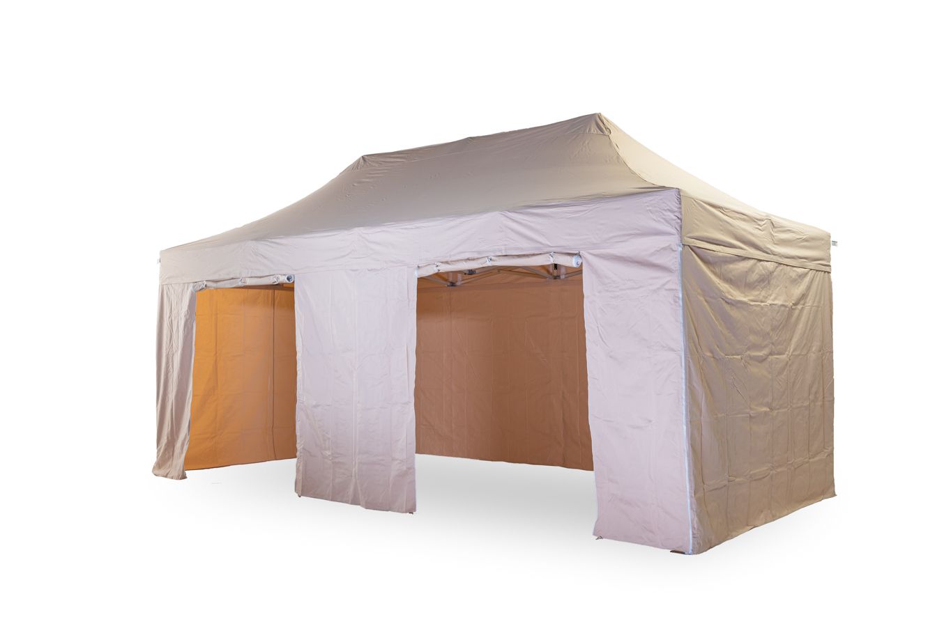 TENTino OPLÁŠTĚNÍ NA 4x6 m /4 BIG HEXAGON Barva opláštění: 3A - BÉŽOVÁ