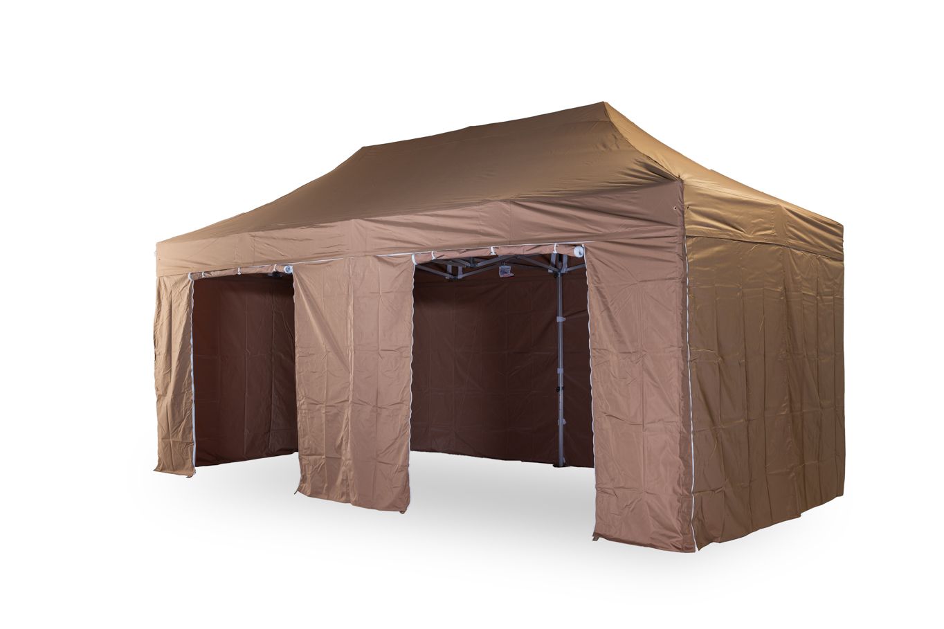 TENTino OPLÁŠTĚNÍ NA 4x8 m BIG HEXAGON/OCTAGON Barva opláštění: 10B - SVĚTLE HNĚDÁ