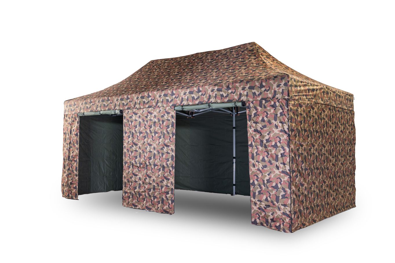 TENTino OPLÁŠTĚNÍ NA 4x8 m BIG HEXAGON/OCTAGON Barva opláštění: 16A - MASKÁČOVÁ