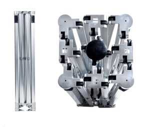 TENTino Konstrukce BIG HEXAGON 3x3 m EXTRA PRŮCHOZÍ VÝŠKA 250-275 cm bez opláštění