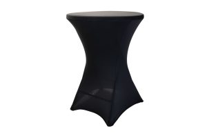 TENTino Elastický ubrus EXTREME na koktejlový bistro stůl 70-80 cm VÍCE BAREV Barva: ČERNÁ