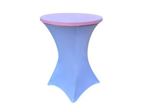 TENTino Elastická čepice na desku bistro stolu 80 cm VÍCE BAREV Barva: SVĚTLE RŮŽOVÁ