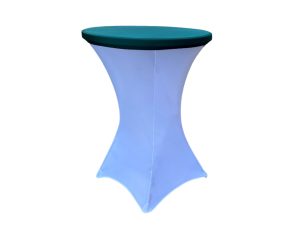 TENTino Elastická čepice na desku bistro stolu 80 cm VÍCE BAREV Barva: TMAVĚ ZELENÁ
