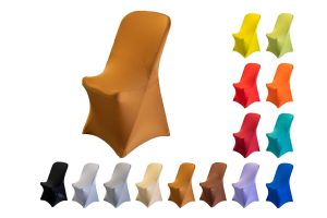TENTino Elastický potah na skládací židli PTH01 Barva: ZLATÁ