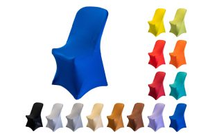 TENTino Elastický potah na skládací židli PTH01 Barva: MODRÁ