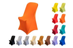 TENTino Elastický potah na skládací židli PTH01 Barva: ORANŽOVÁ