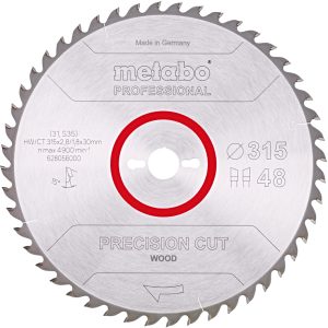 METABO pilový kotouč Precision Cut Wood Prof. 315x30mm (48 zubů)