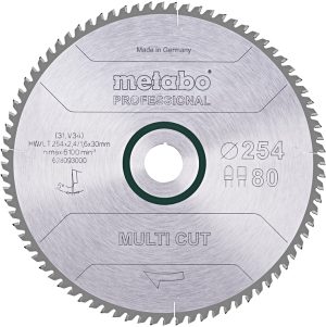 METABO pilový kotouč Multi Cut 254x30mm (80 zubů)