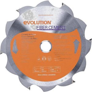 EVOLUTION EV018595 185x20mm (12Z) pilový kotouč na cementotřískové desky CETRIS R1