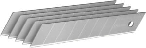 STANLEY 2-11-301 18mm ulamovací čepel pro vysunovací nůž - balení 5 ks