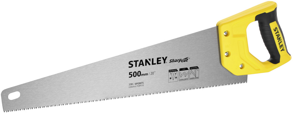 STANLEY STHT20367-1 pila na dřevo SharpCut OPP 7TPI x 500mm