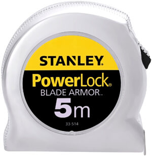 STANLEY 0-33-514 svinovací metr Powerlock Blade Armor 5 m x 25 mm