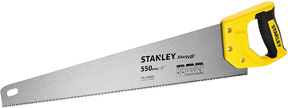 STANLEY STHT20368-1 ruční pila na dřevo SharpCut 7TPI 550mm