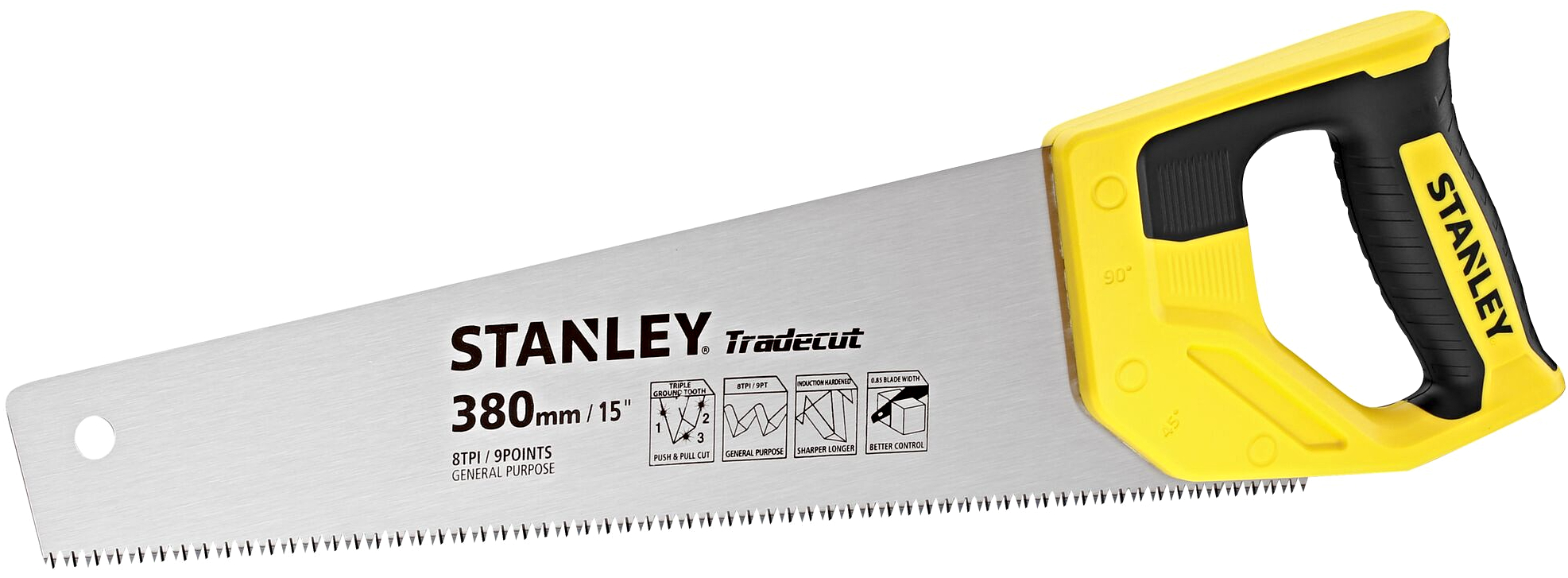 STANLEY STHT20348-1 ručni pila na dřevo Tradecut 3.0 380mm 7 TPI