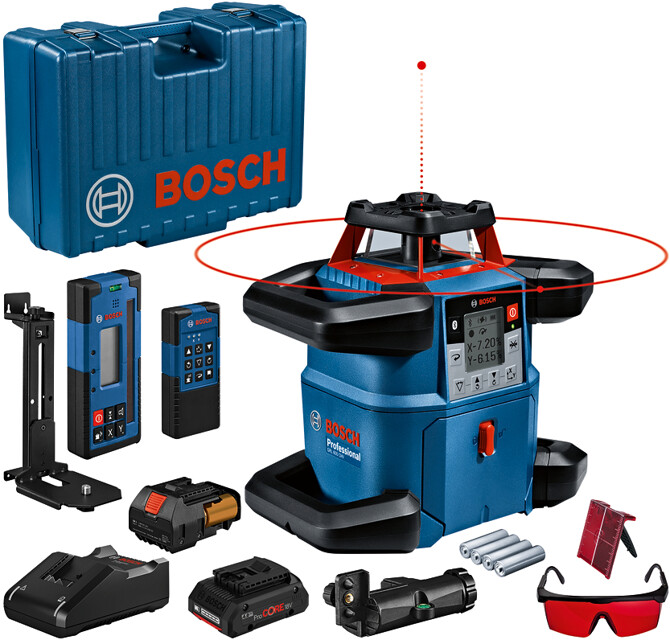 BOSCH GRL 600 CHV rotační stavební laser