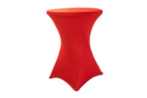 TENTino Elastický ubrus EXTREME na koktejlový bistro stůl 70-80 cm VÍCE BAREV Barva ubrusu: ČERVENÁ / RED