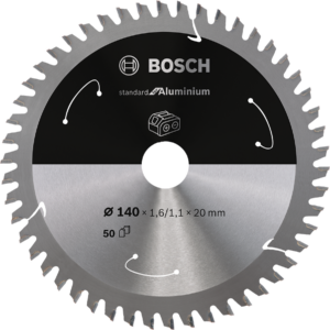 BOSCH 140x20mm (50Z) Standard For Aluminium
