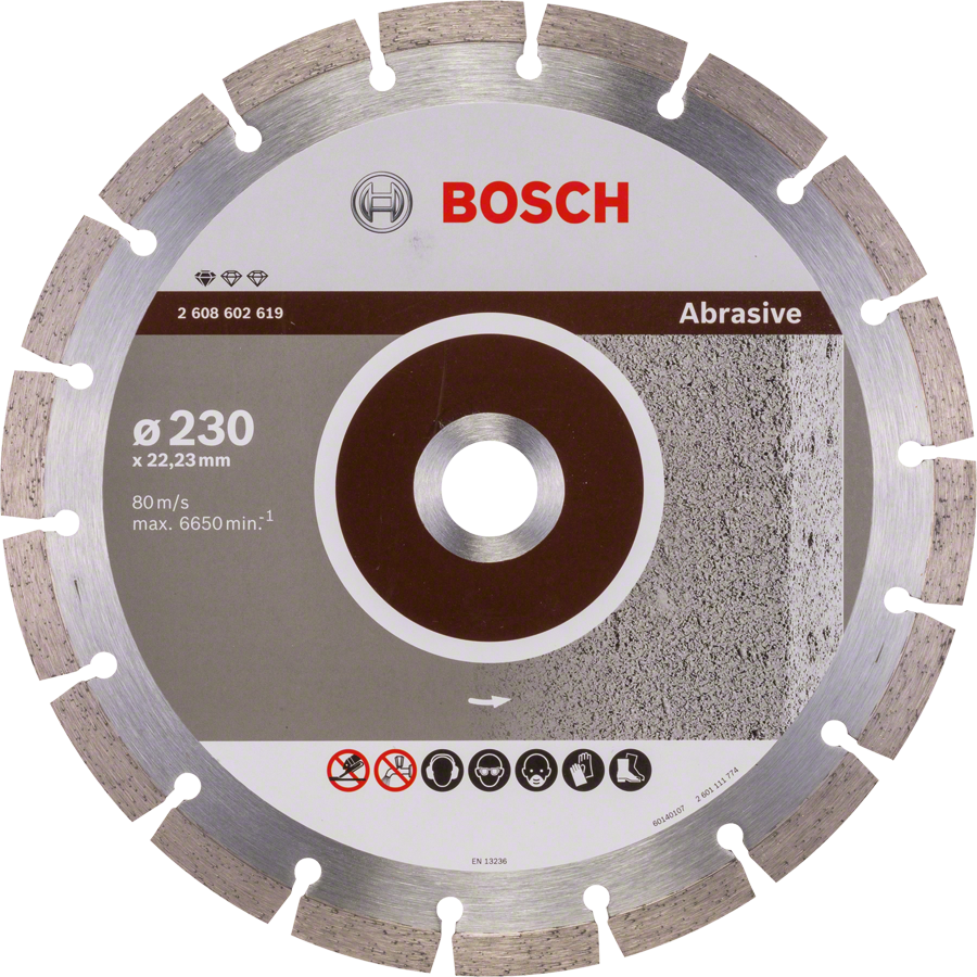 BOSCH 230x22.23mm DIA kotouč Standart for Abrasive (2.3 mm)