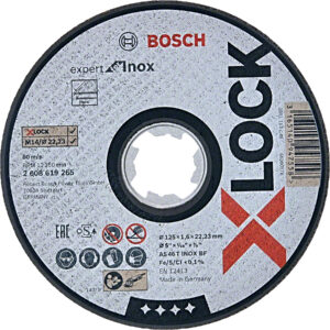 BOSCH Expert for Inox dělící kotouč na nerez X-LOCK (125/1.6 mm)