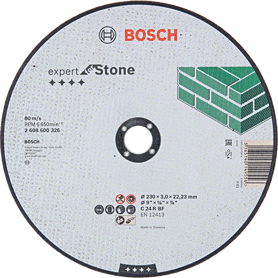 BOSCH Expert for Stone dělící kotouč na kámen 230mm (3 mm)