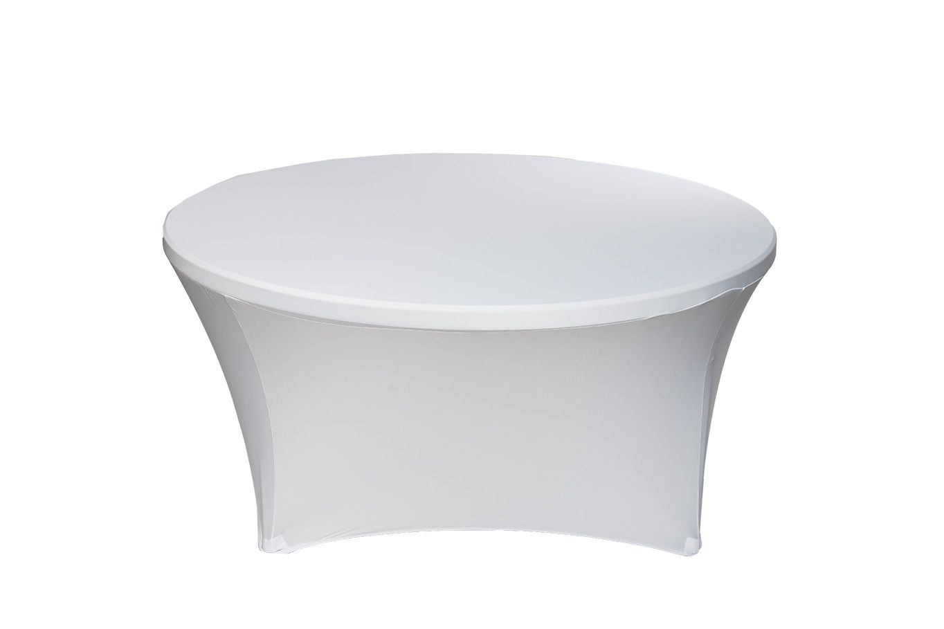 TENTino Elastický ubrus STANDARD na kulatý stůl 122 cm Barva ubrusu: FIALOVÁ / VIOLET