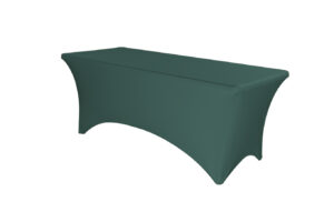 TENTino Elastický potah STANDARD na skládací stůl 152x76 cm VÍCE BAREV Barva ubrusu: TMAVĚ ZELENÁ / WILLOW GREEN