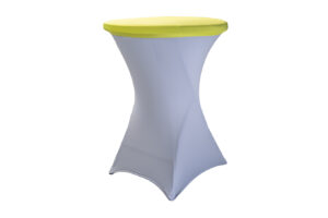 TENTino Elastická čepice STANDARD na desku bistro stolu 60 cm VÍCE BAREV Barva ubrusu: SVÍTIVĚ ŽLUTÁ / YELLOW