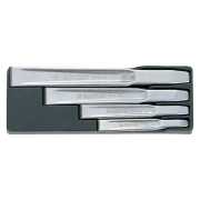 Sada profilovaných sekáčů v plastovém pořadači 4ks King Tony 11104PR