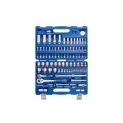 Sada nástrčných hlavic s ráčnou a příslušenstvím King Tony 1/4 + 1/2 CrV 6 hran 96 ks 7596MR