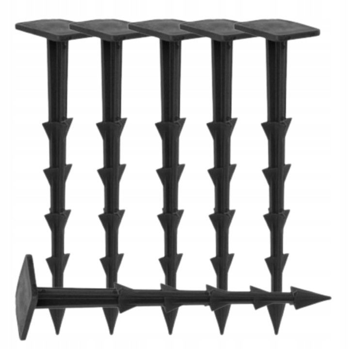 BRADAS Plastový kotvící kolík na agrotextílie s hroty 15cm