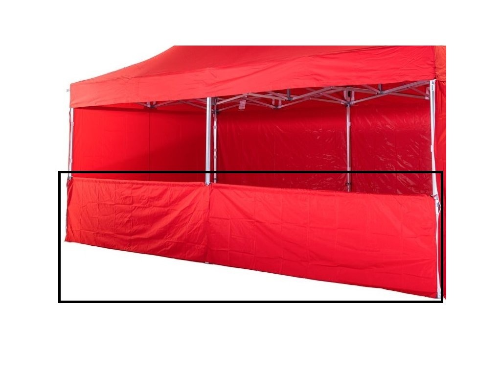 TENTino Polobočnice - Půlstěna 6 metrů Úchopy na: BIG HEXAGON/BH EXTREME/PVC/GABLED