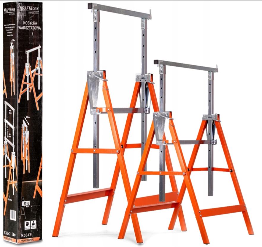 Stavební koza stavitelná podpěra 150kg KD347 KRAFT&DELE