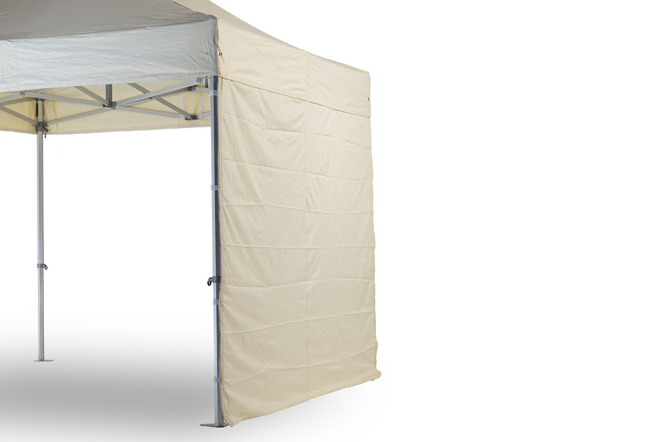 TENTino BOČNÍ PLACHTA 450 gsm- 4 m na 2x4 m Barva opláštění: 2A - KRÉMOVÁ