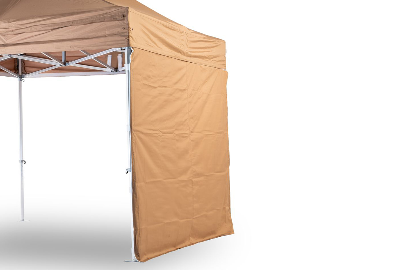 TENTino BOČNÍ PLACHTA 450 gsm- 4 m na 4x4 m /4x6 m /4x8 m Barva opláštění: 10A - HNĚDÁ