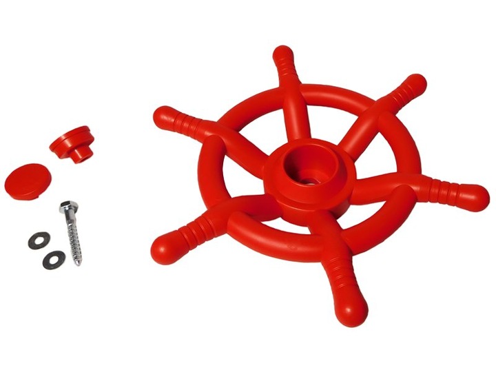 Kormidlo na dětské hřiště červené JIPOS