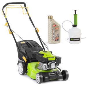 Fieldmann FZR 4210-B+FZR 9050+olej  Sada benzínová sekačka + odsávačka + olej