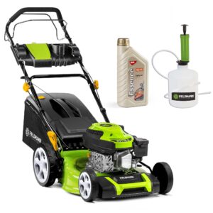 Fieldmann FZR 4611-144B + FZR 9050 + olej Sada benzínová sekačka + odsávačka + olej