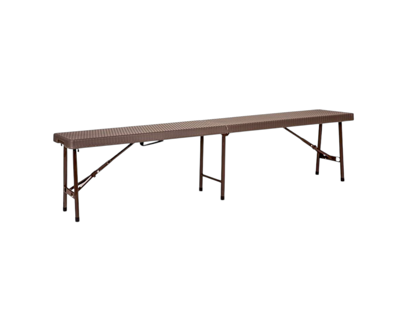 TENTino Plastová skládací lavice RATTAN 180 cm