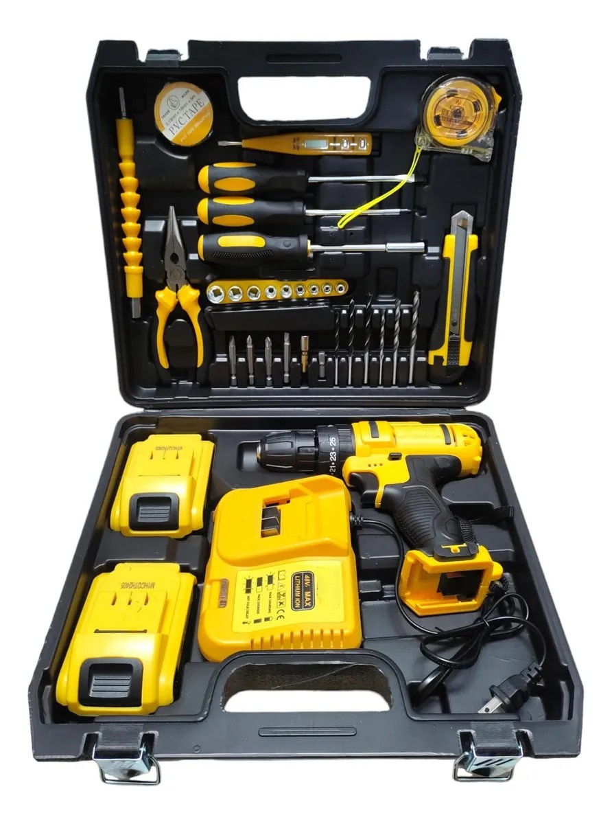 ONDRAGON Aku vrtací šroubovák 2x48V + příslušenství RS617 BULLTECH